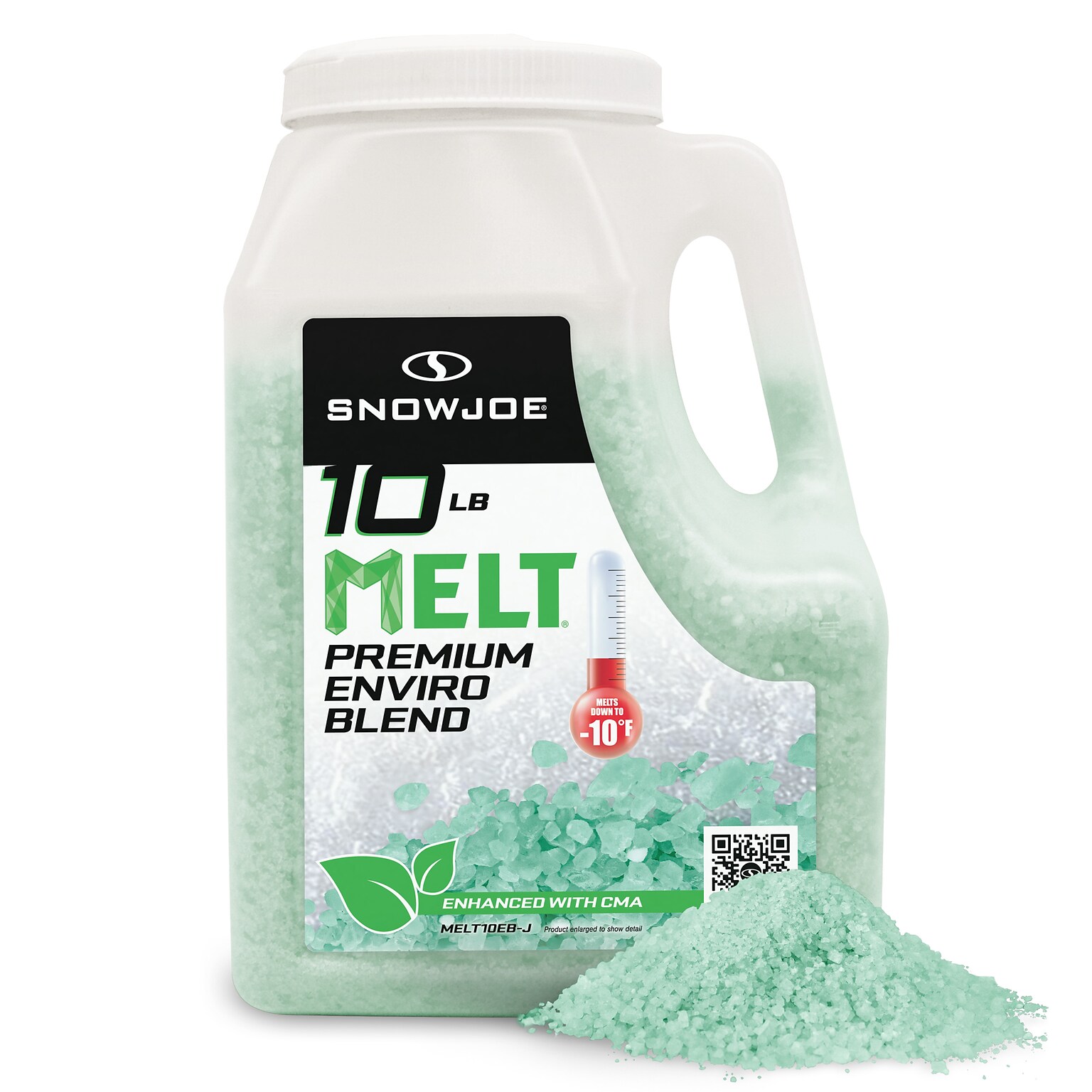 Snow Joe MELT Pet-Friendly Premium Enviro-Blend Ice Melt, 10 lbs./Jug (MELT10EB-J)