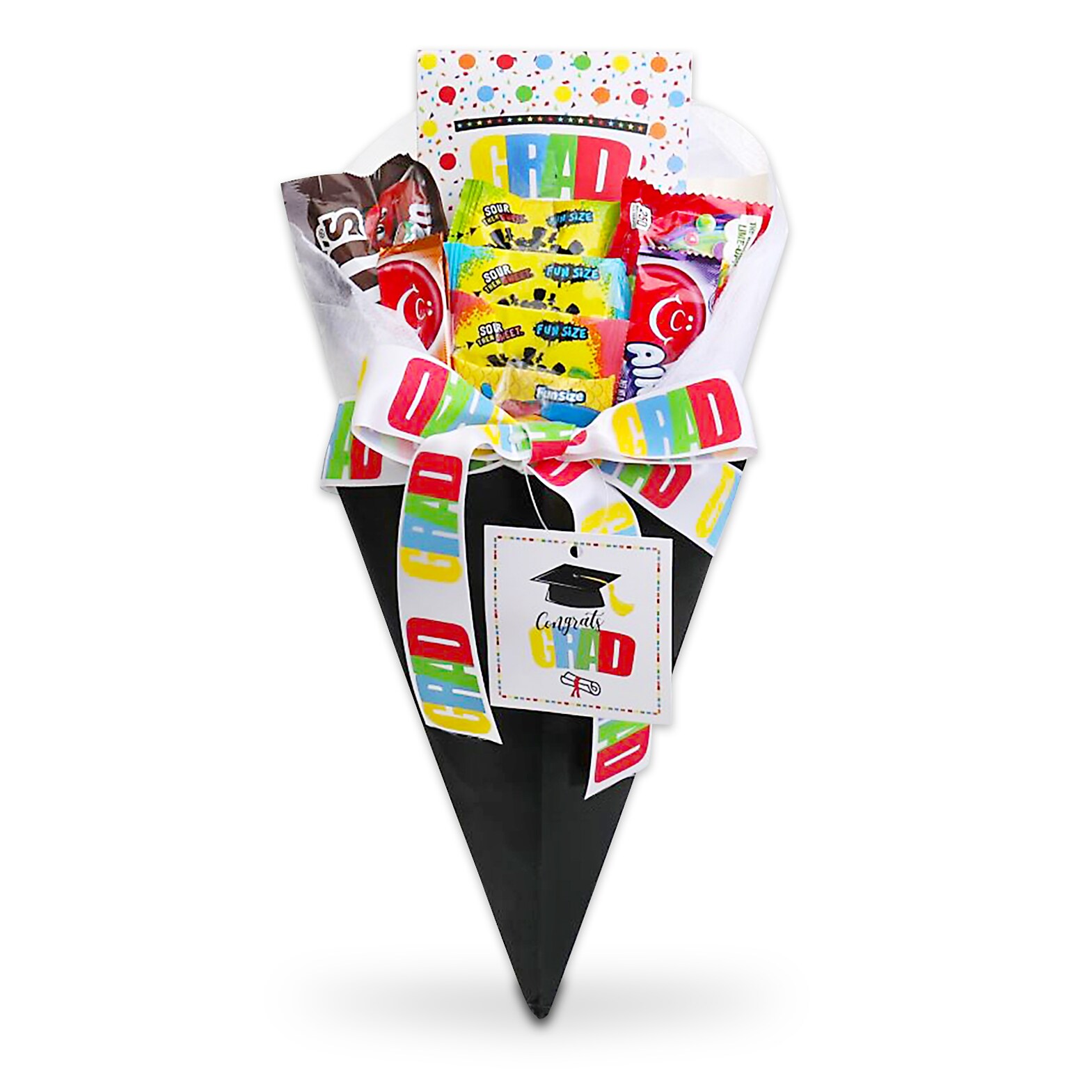 Alder Creek Graduation Candy Bouquet Gift Basket (FG07890)