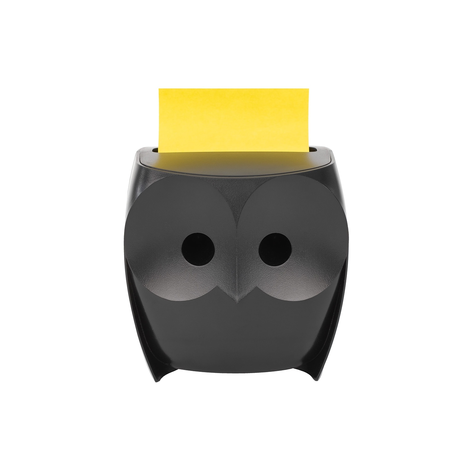 Post-it Pop-up Owl Design Dispenser for 3 x 3 Notes, Black (OWL-330-BK)