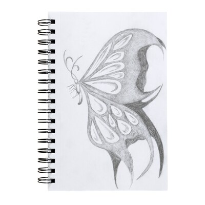 UCreate Neon Squiggles 9" x 6" Sketch Book, Pack of 3 (PAC38040-3)