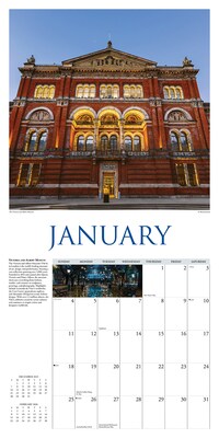 2026 Willow Creek A Walk in London 12" x 12" Monthly Wall Calendar (49754)