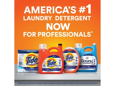 Tide Professional HE Laundry Detergent Capsule, 101 Oz., 63 Capsules/Pack (14053)