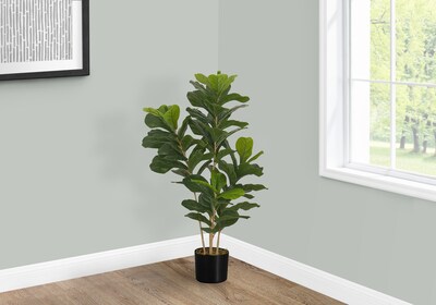 Monarch Specialties Inc. 41" Artificial Fiddle Tree in Pot (I 9540)