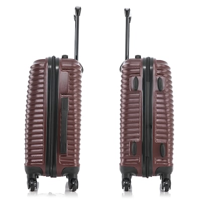 DUKAP Adly 33.27" Hardside Suitcase, 4-Wheeled Spinner, TSA Checkpoint Friendly, Blue (DKADL00XL-BLU)
