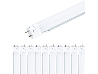 Viribright 22-Watt Daylight LED Ballast Bypass Bulb, 10/Box (518921-10)