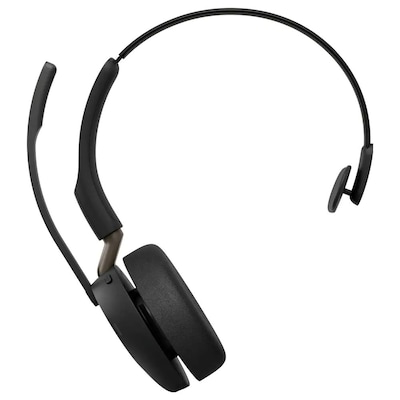 Jabra Evolve3 45 Wireless Noise Canceling Bluetooth Mono Headset, USB-C, MS Certified (34599-899-899)