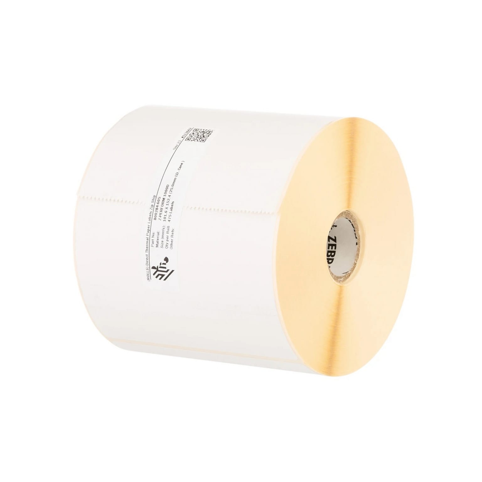 Zebra Z-Perform 1000D Thermal Barcode Labels, 3 x 5, White, 95 Labels/Roll, 36 Rolls/Carton (10026370)
