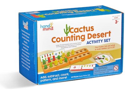 hand2mind Cactus Counting Desert Activity Set (94448)