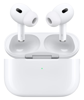 Apple AirPods Pro (2nd Generation) Bluetooth Earbuds with MagSafe Charging Case (MQD83AM/A)
