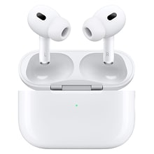 Apple AirPods Pro (2nd Generation) with MagSafe Charging Case USB-C, White (MTJV3AM/A)