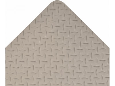 NoTrax Saddle Trax Anti-Fatigue Mat, 60 x 36, Gray (979S0035GY)
