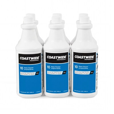 Coastwide Professional Glass Cleaner, 0.95L, 6/Carton (CW111032-A)