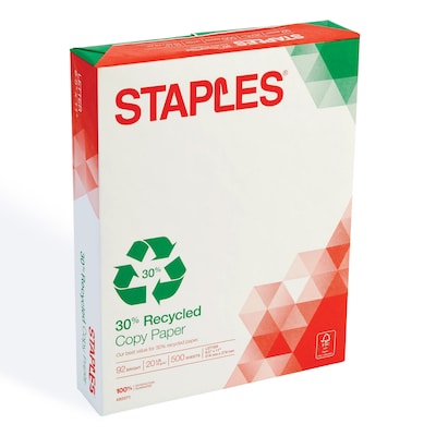 Staples Sticky Notes, 3 x 5, Yellow, Recycled Paper, 1200 Sheets – Eco-Friendly Self-Stick Notes for Lists & Reminders