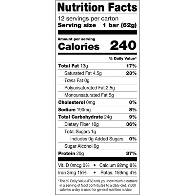 KIND Protein MAX Gluten Free Sweet & Salty Caramel Peanut Crisp Protein Bar, 2.2 oz., 12 Bars/Box (43475)