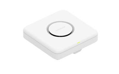 Netgear WiFi 7 Series 1-Port 18400Mbps Tri-Band PoE Access Point, White (WBE750-100NAS)