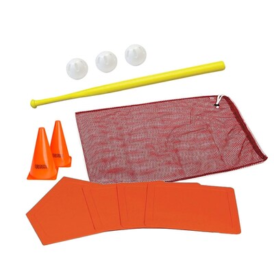 S&S Wiffle Ball Easy Pack, Assorted Colors, 8/Pack (W13725)