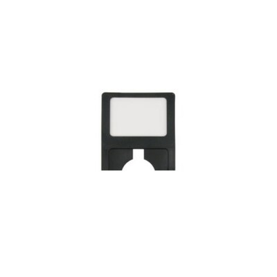 Nahanco Deluxe Plastic Size Divider, Black, 50/Pack (D220B)