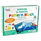 hand2mind Animals & Insects Pattern Block Puzzle Set (94461)