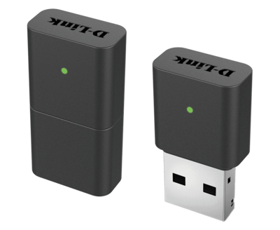 D-Link Nano USB Wireless Adapter, Black (DWA-131/500BW)