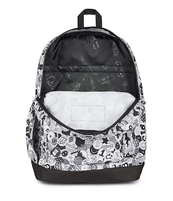 JanSport Cross Town Plus Laptop Backpack, Small, Doodle Dots (JS0A7ZNZA0G)