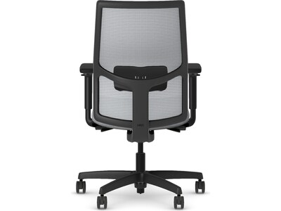 HON Ignition 2.0 Fabric/Mesh Swivel Task Chair, Cloud/Black (HIWMMKD.Y2.A.H.IF.HAML18.BL.SB.T)