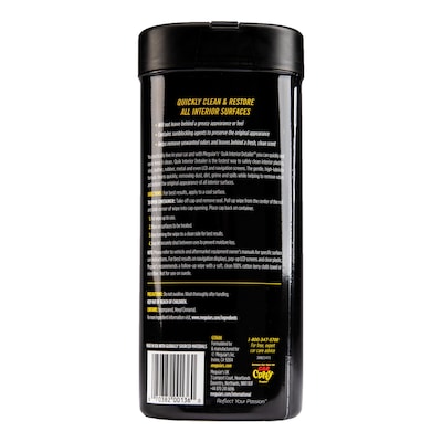 Meguiars Quik Interior Detailer Wipes (G13600)