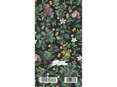 2023-2025 Willow Creek Botanical Nature 3.5 x 6.5 Academic Monthly Planner, Paperboard Cover, Mult