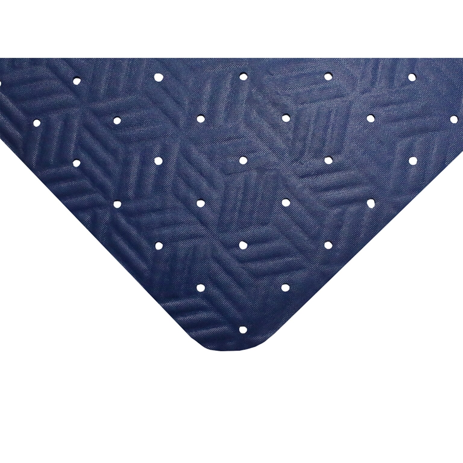 M + A Matting Wet Step Anti-Fatigue Commercial Drainage Floor Mat, 3 x 5, Blue (789135007)