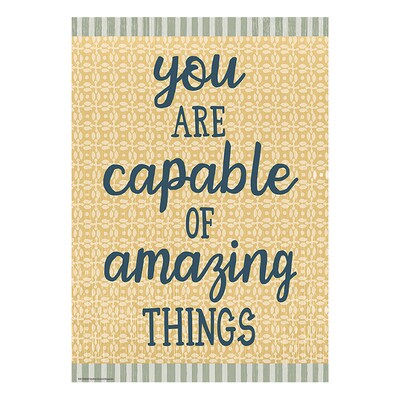 Teacher Created Resources Classroom Cottage Positive Posters, Set of 6 (TCR2088717)