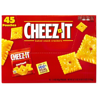 Coca-Cola Mini Variety Pack & Cheez-Itz Variety Pack, 2/Pack (600-04171)