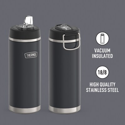 Thermos Icon Stainless Steel Vacuum Insulated Water Bottle, 32 oz., Granite, (THRIS2332GT4)