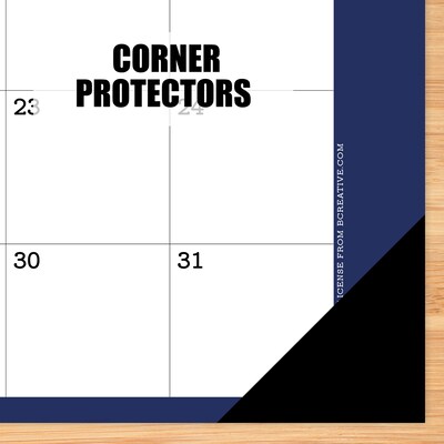 2026 Willow Creek Punny Art of David Olenick 17" x 12" Monthly Desk Pad Calendar (57148)