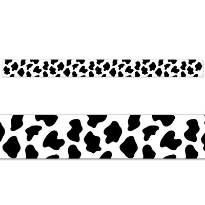 Creative Teaching Press Cow Print EZ Border, 48 Feet/Pack, 3 Packs (CTP10506-3)
