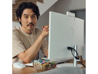 HP 24" All-in-One Touch-Screen AI Desktop Computer, Intel Core Ultra 5-125H, 16GB RAM, 512GB SSD, Mouse & Keyboard Included