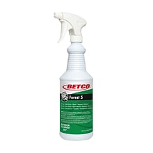 Betco Forest 5 Bathroom Foaming Cleaner, Mint, 32 Oz., 12/ Carton (BET3071200)