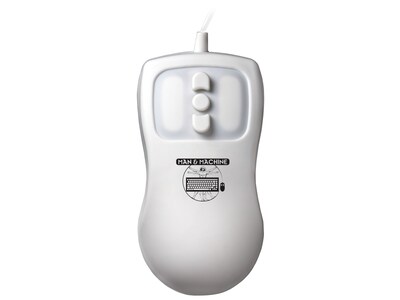 Man & Machine Petite Ergonomic Optical USB Mouse, White (PM/W5)