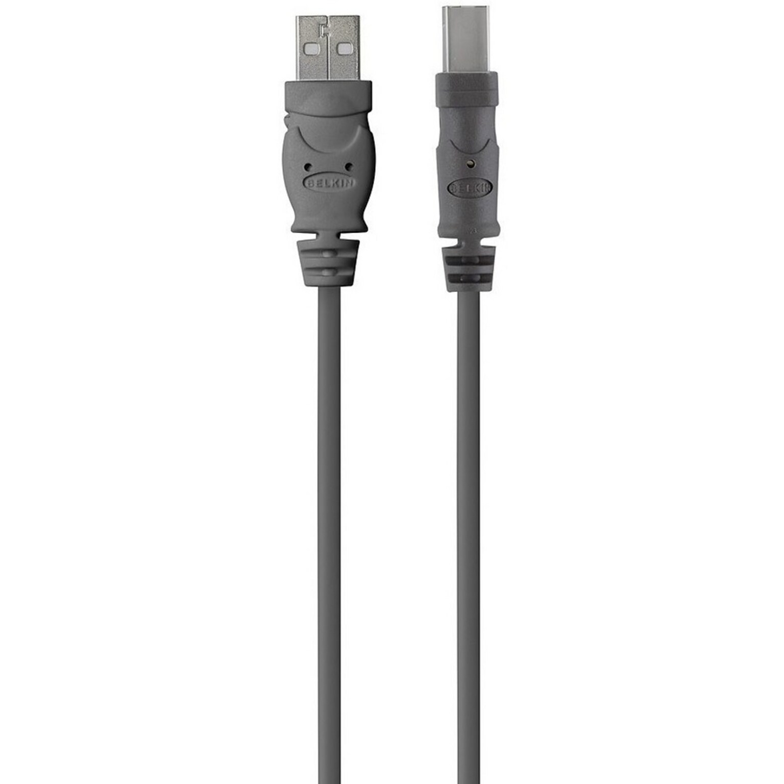 Belkin 3 ft. USB-A to USB-B Cable, Gray (F3U154bt0.9M)