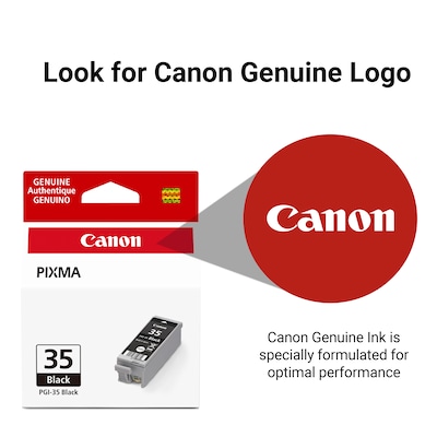 Canon 35 Black Standard Yield Ink Cartridge (1509B002)