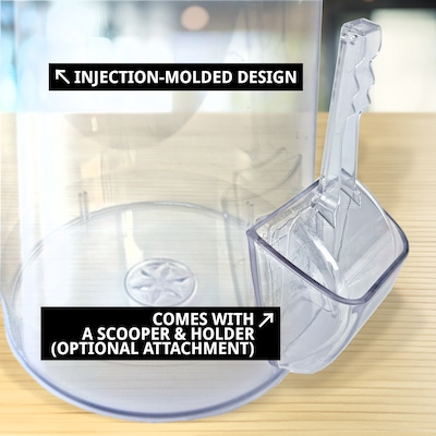 Azar PET Containers, Clear (400422)