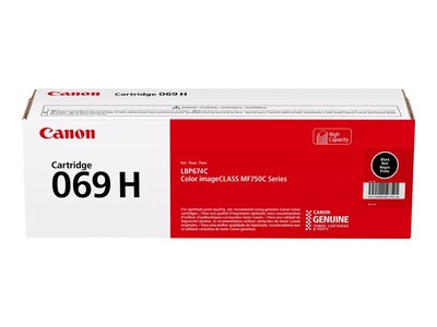 Canon 069 H Black High Yield Toner Cartridge (5098C001)