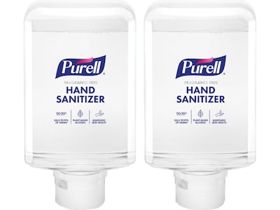 PURELL Advanced 70% Alcohol Foaming Hand Sanitizer Refill for ES10 Dispenser, 1200 mL., 2/Carton (83