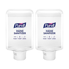 PURELL Advanced 70% Alcohol Foaming Hand Sanitizer Refill for ES10 Dispenser, 1200 mL., 2/Carton (83
