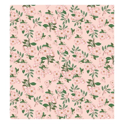 Blue Sky Letterpress 1-1/4" 3-Ring Binder, Camellia Orchid (155604)