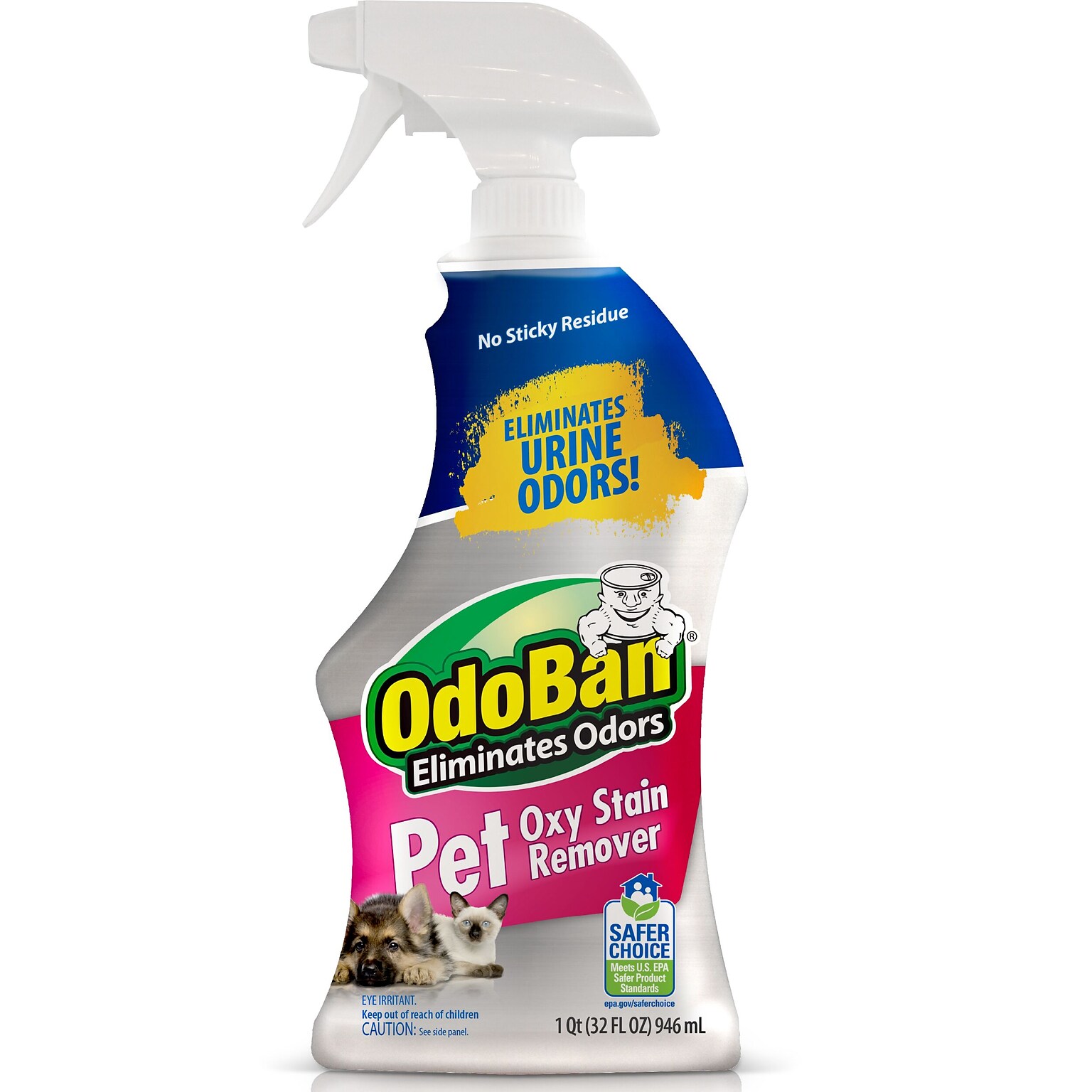 OdoBan Pet Solutions Laundry Stain Remover, 32 oz. (961561-Q6)