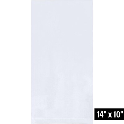 10 x 14 Layflat Poly Bag, 1 Mil, Clear, 1000/Carton (PB2335)