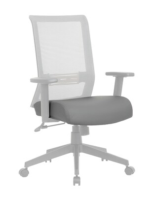 Boss Office Products Chairs@Work Vinyl Seat Cover, Gray (B6COV22)