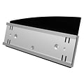 Deflect-O Nameplates Holder, Silver and Black Plastic, Each (89105)