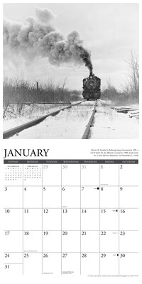 2027 Willow Creek Classic Trains 12" x 12" Monthly Wall Calendar, Assorted Colors (59777)
