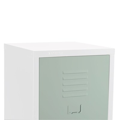 AdirOffice 48" Single Tier Misty Green Storage Locker (ADI629-01-MGRN)