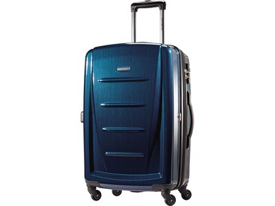 Samsonite Winfield 2 Fashion Polycarbonate 4-Wheel Spinner Luggage, Deep Blue (56845-1277)